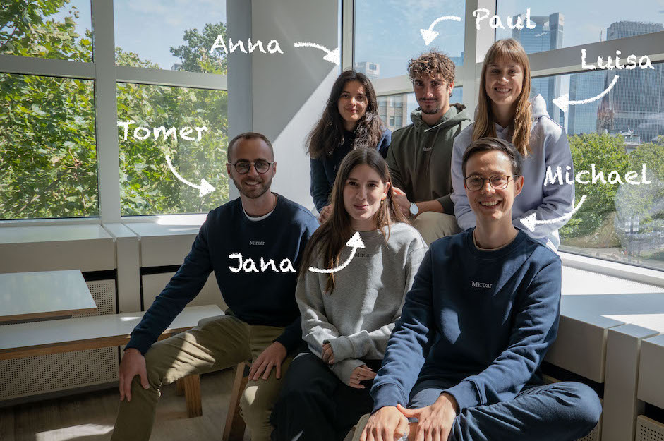Supportteam fra Miroar